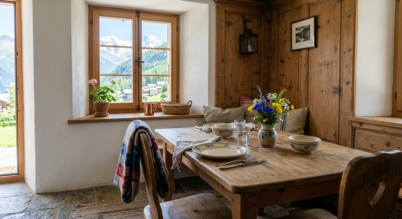 Intérieur soigné — Finhaut