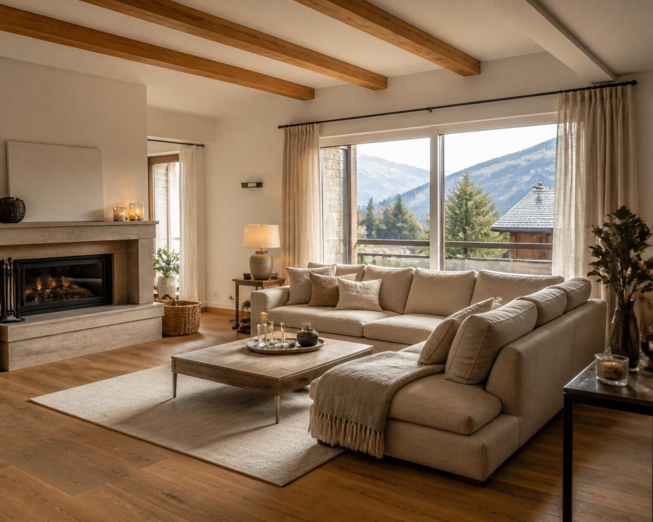 Intérieur soigné — Corsier
