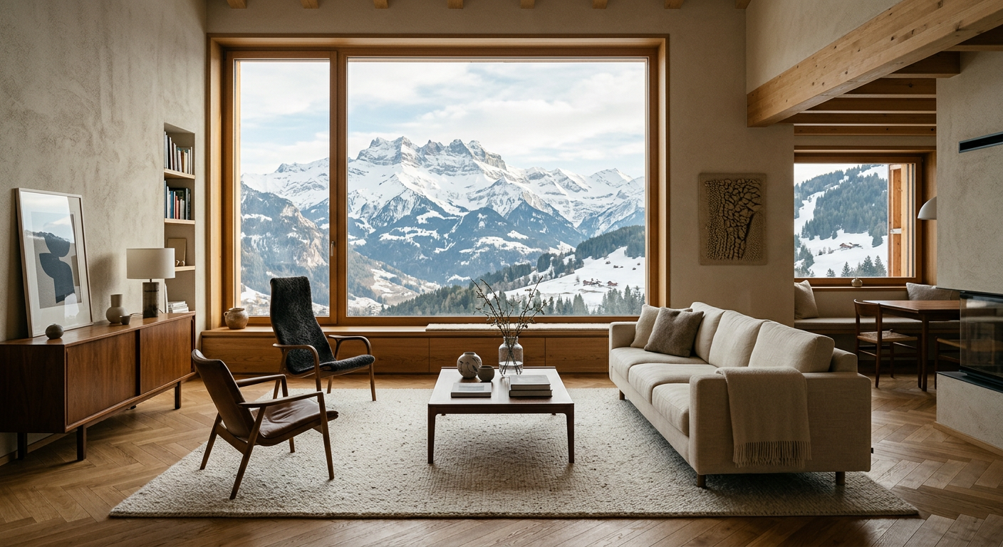 Intérieur soigné — Val-d'Illiez