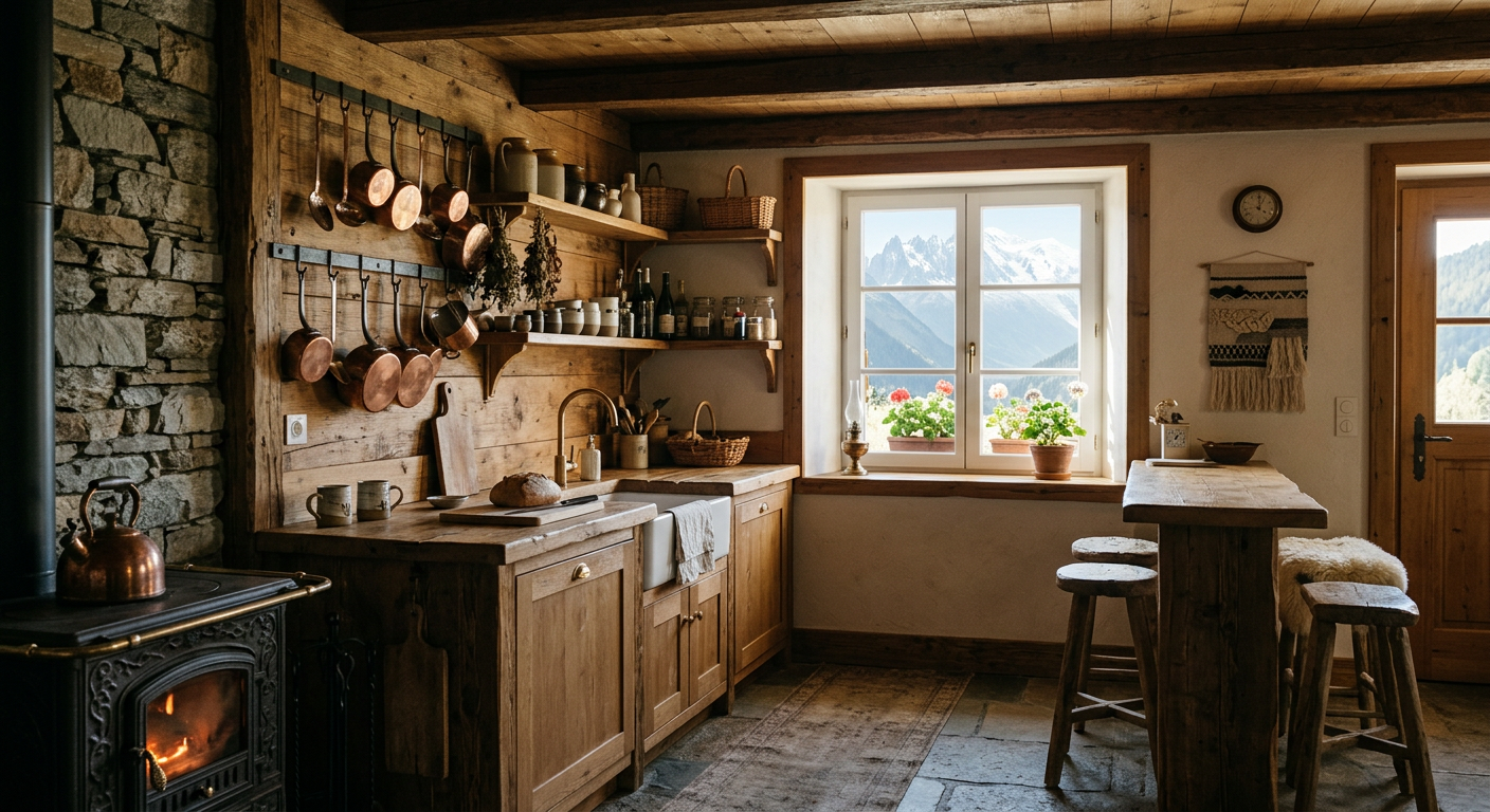 Intérieur soigné — Les Houches