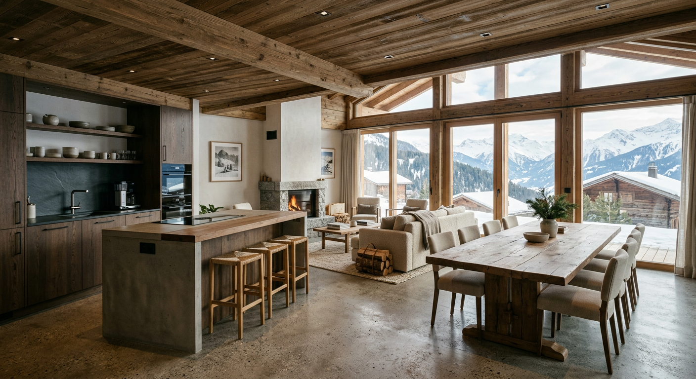 Intérieur soigné — Morgins