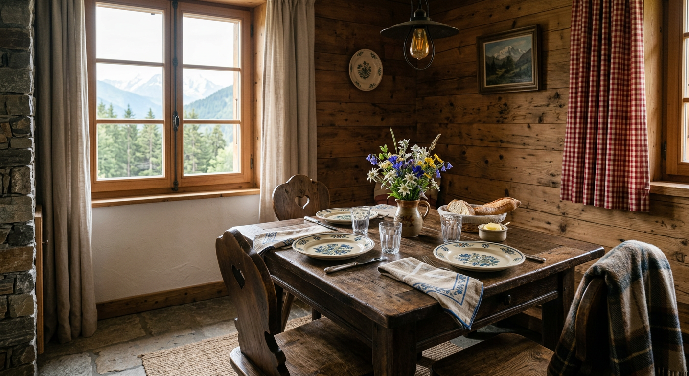 Intérieur soigné — Les Contamines-Montjoie